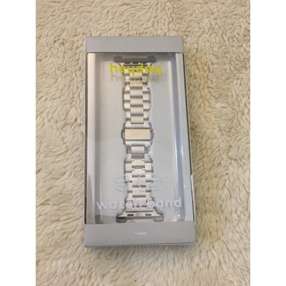 heyday™ Apple Watch Metal Link Band 42/44mm - Silver - Picture 1 of 1